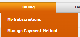 HUB_Manage_Payment_Method_dropdown.PNG