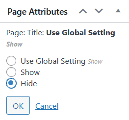 BoldGridPageAttributesHideTitle.png